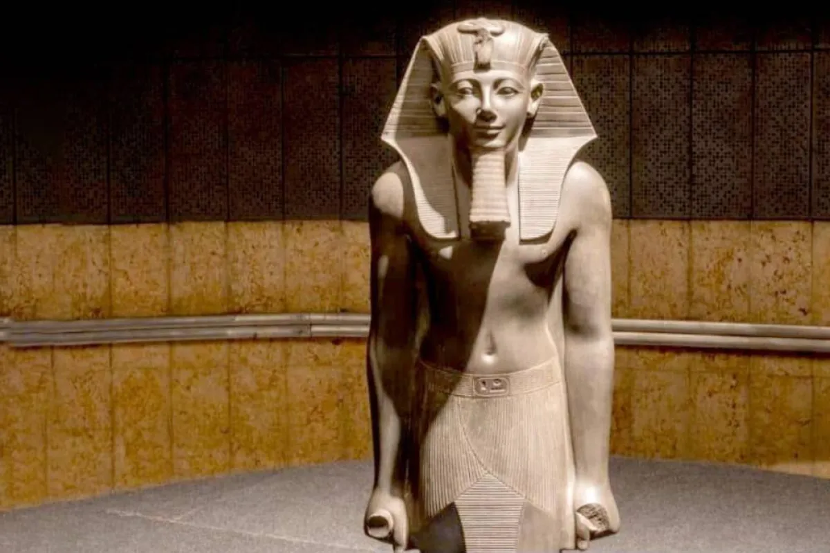 علماء يعيدون بناء وجه فرعون مصري