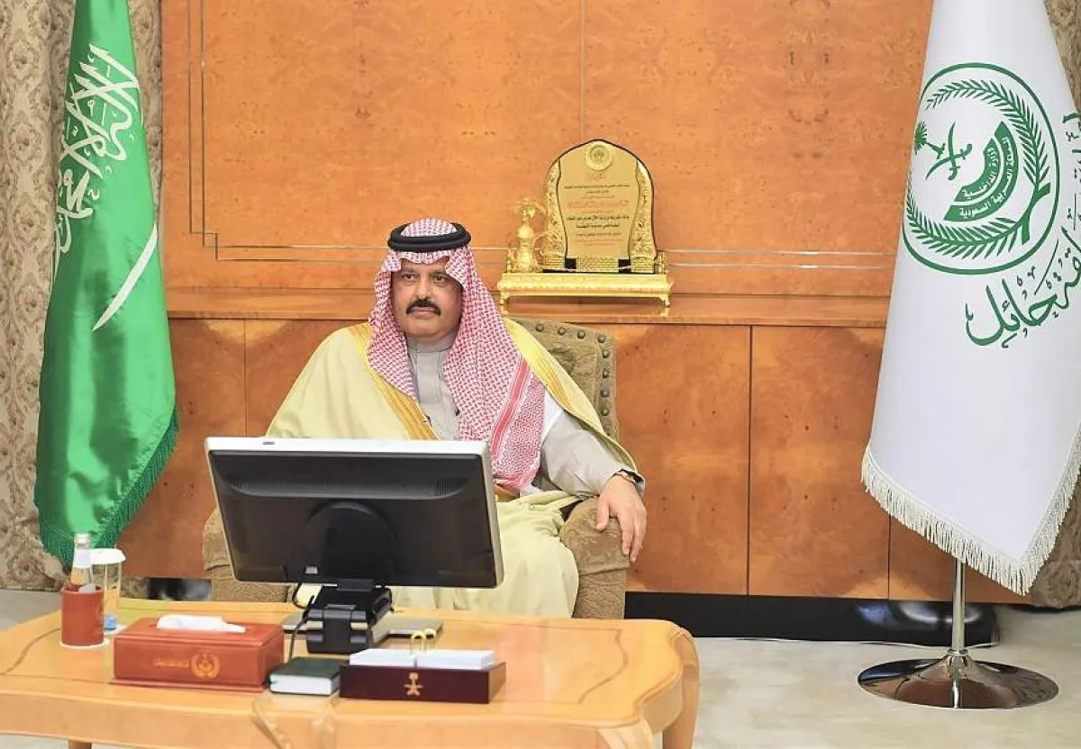 "الأمير عبدالعزيز بن سعد بن عبدالعزيز" أمير منطقة حائل. الصورة من "واس"