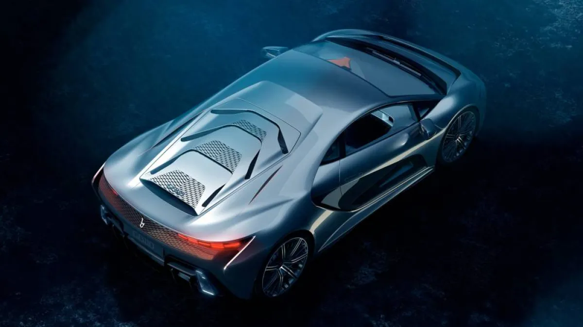 السيارة الخارقة GB110 الجديدة