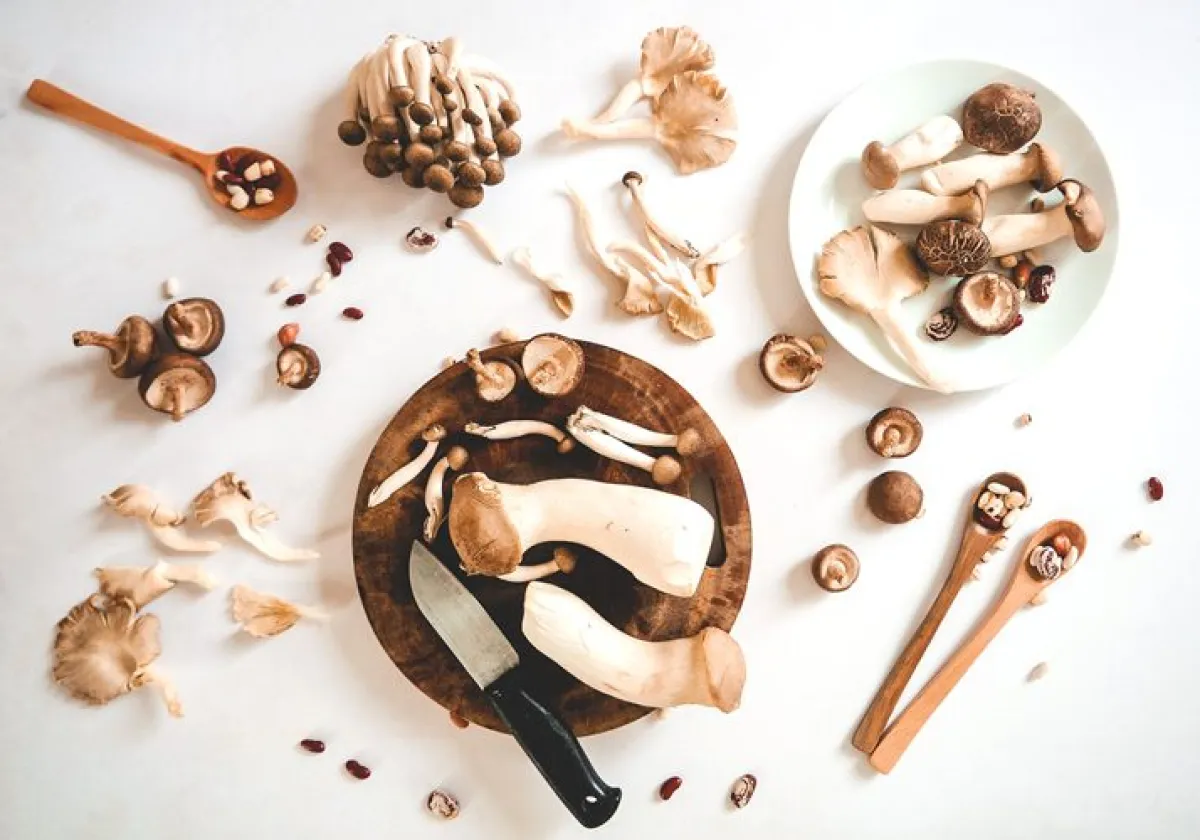 فوائد الفطر الابيض الصحية ألمصدر: Unsplash)