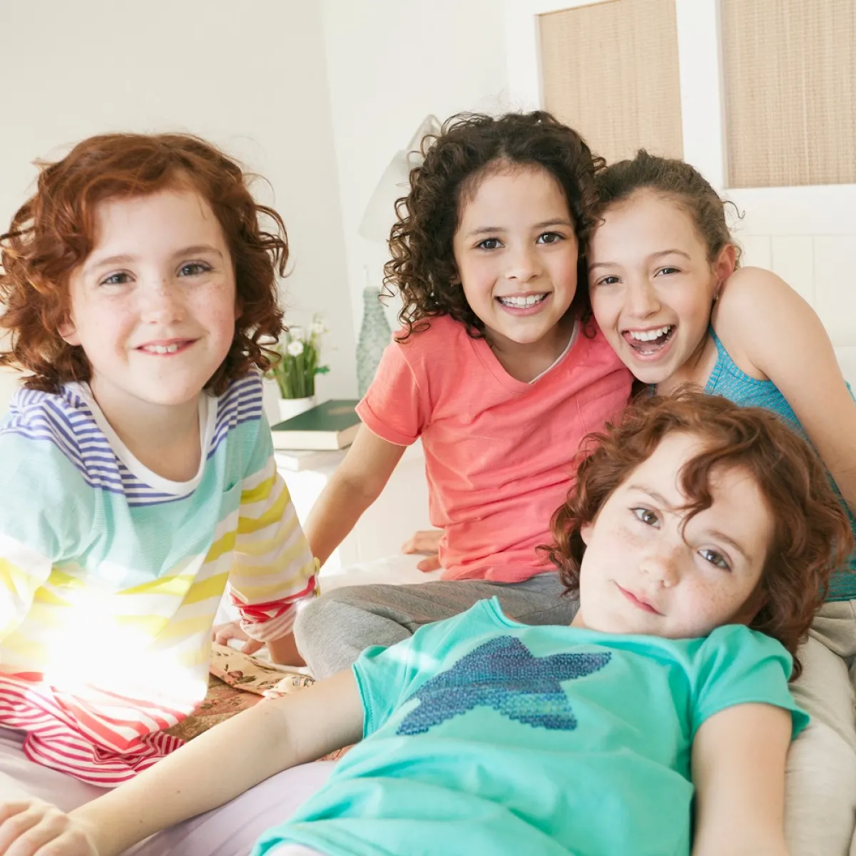 صورة لمجموعة من الاطفال