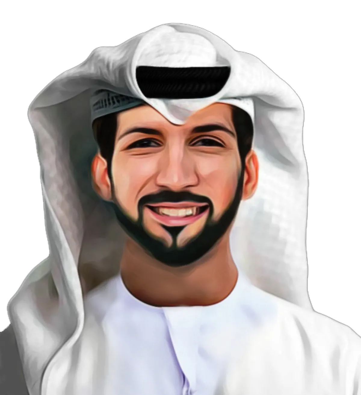 الموظف نهام. الصورة من وام