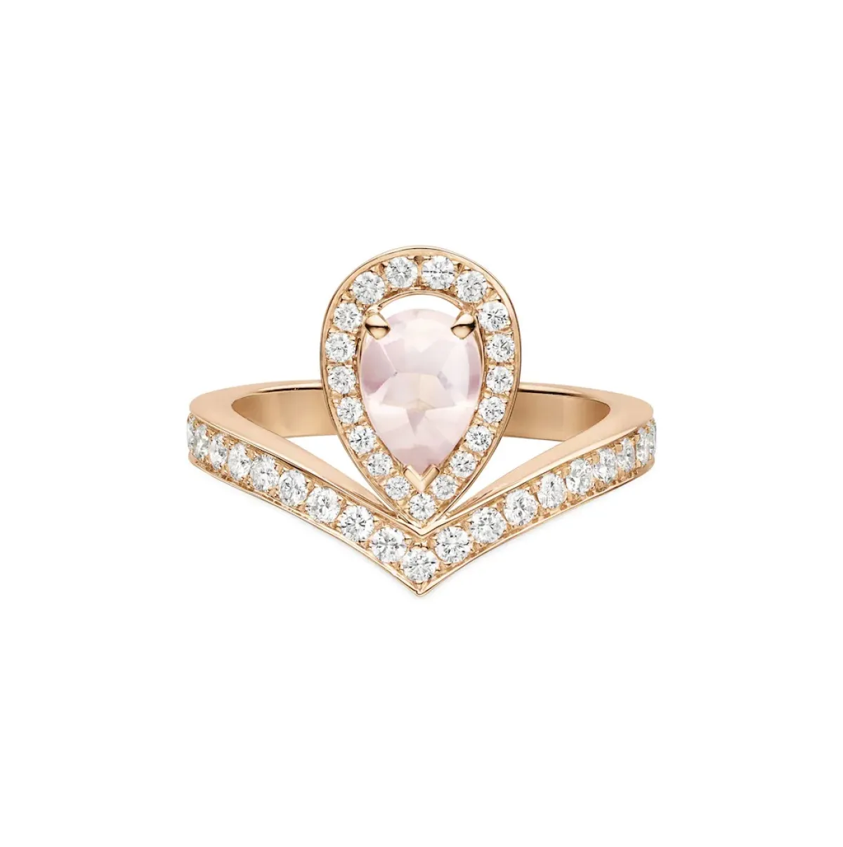 خاتم Joséphine Aigrette Pavé من شوميه Chaumet