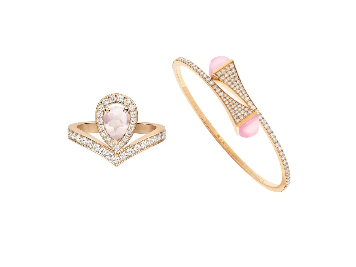 تزيني بمجوهرات مرصوفة بالكوارتز لإطلالة ساحرة في سهرات شتاء 2023