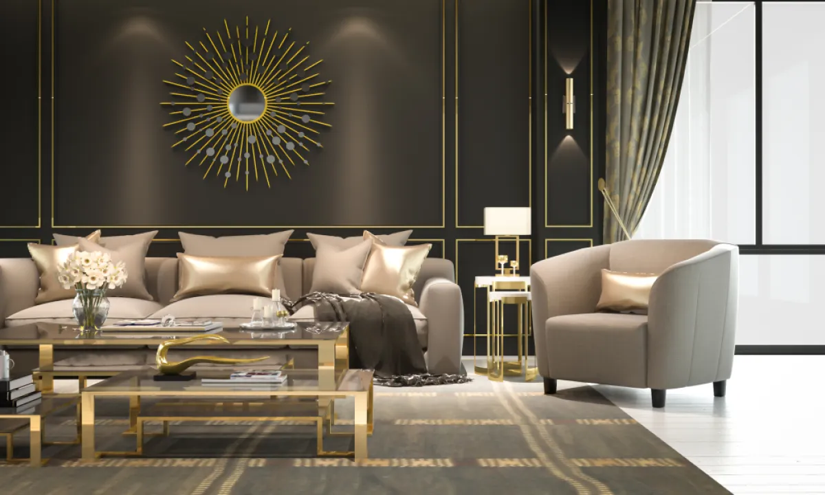 من الضروري تجنّب إضافة الألوان الزاهية عشوائياً في الفراغ 