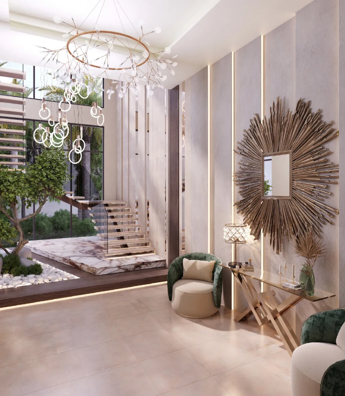 الصور من أعمال مهندسة العمارة الداخليّة سليمى حسن خرنوب