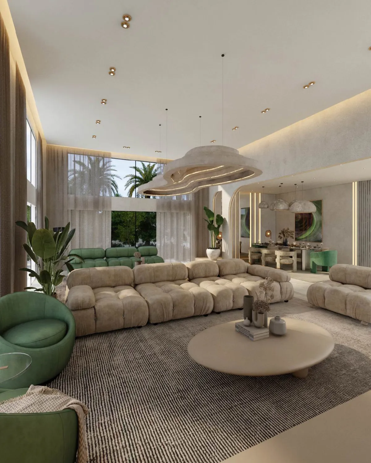 الصور من أعمال مهندسة العمارة الداخليّة سليمى حسن خرنوب