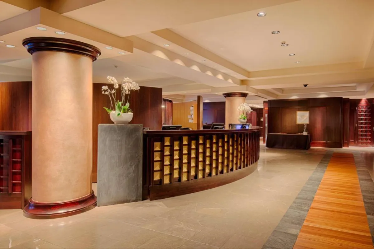 صالة الاستقبال في فندق إن إتش كوليكشن جنوة مارينا