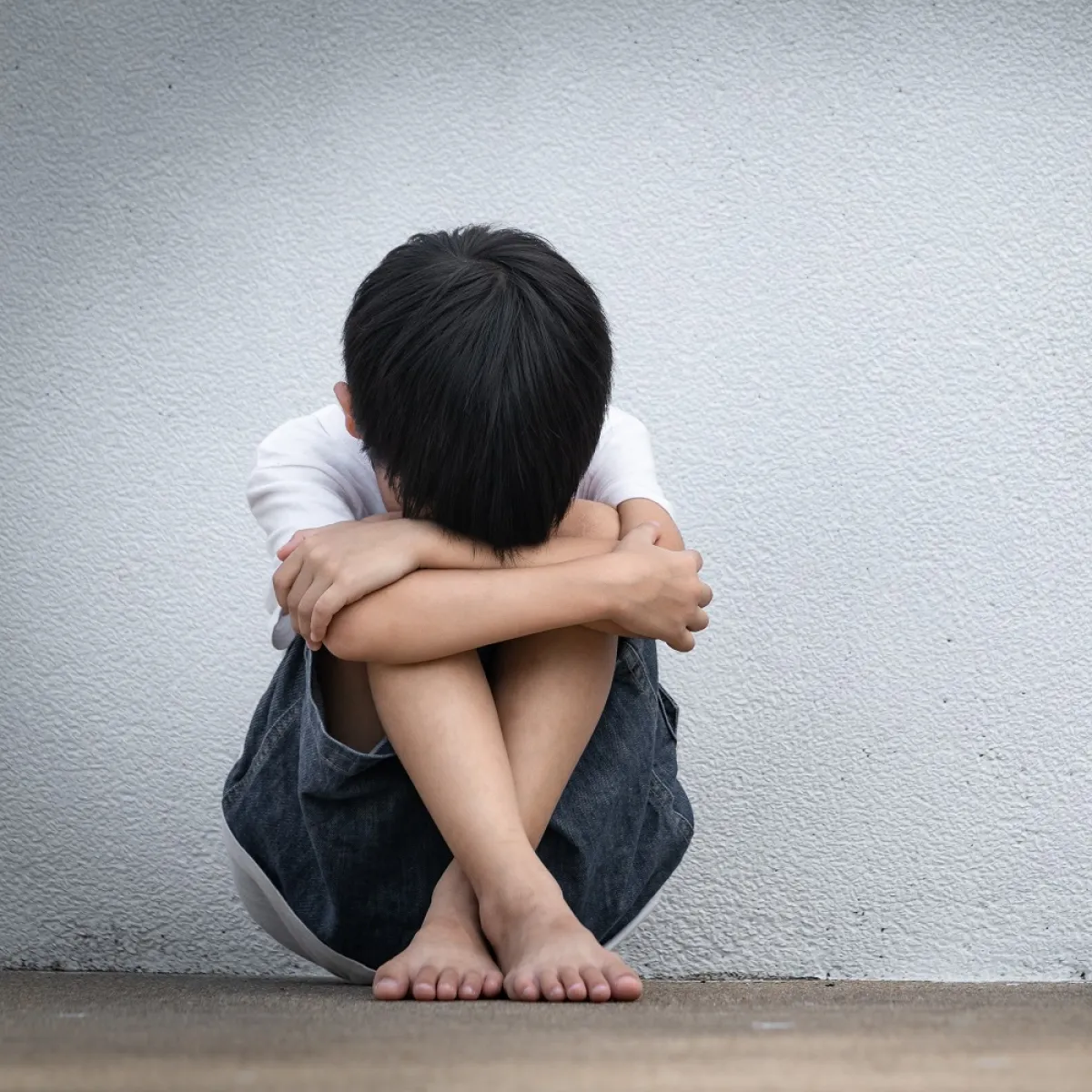 صورة لطفل غاضب