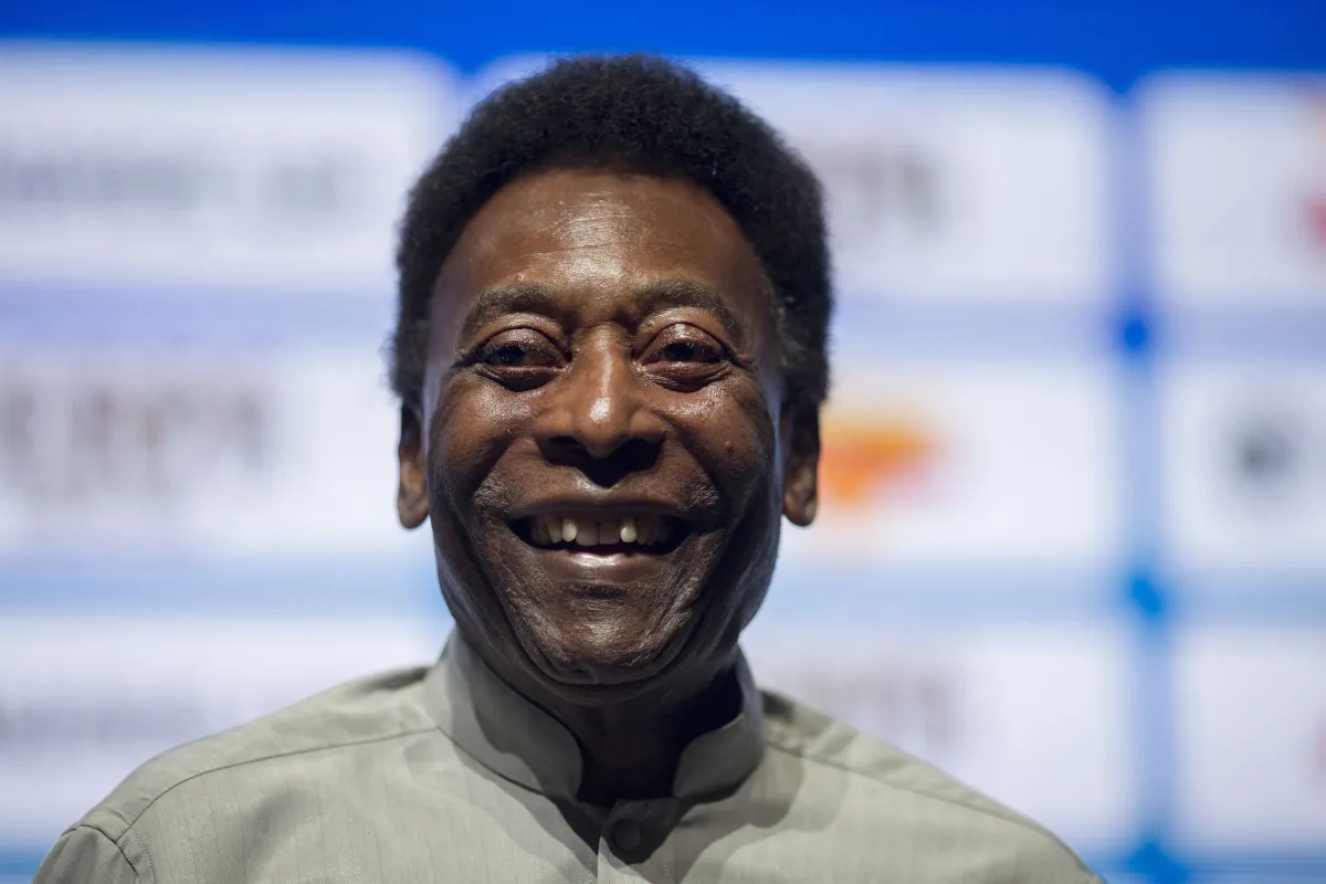  Pele at Cidade das Artes in Rio de Janeiro, Brazil, on January 15, 2018.  MAURO PIMENTEL / AFP