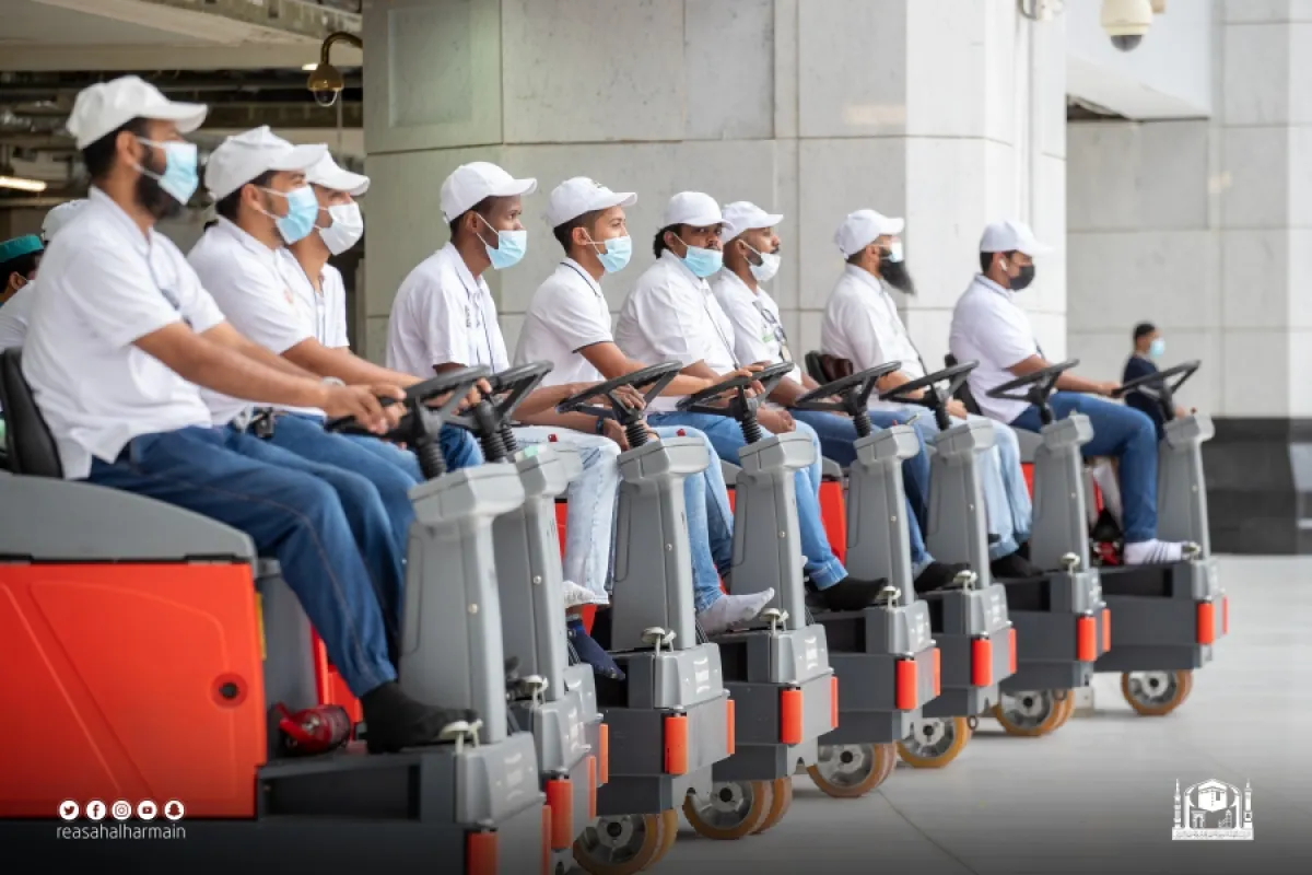 خطط الطوارئ لمواجهة الأمطار في المسجد الحرام