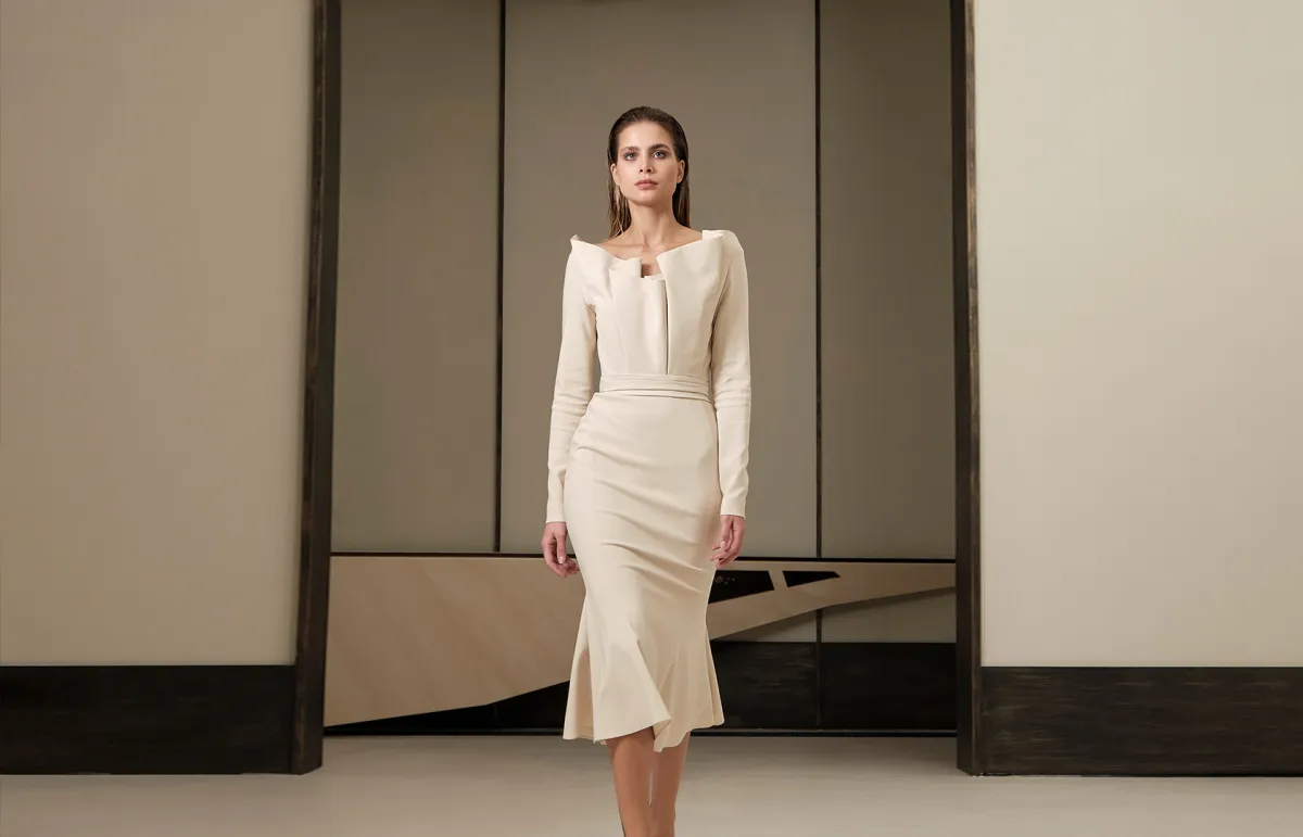 موديلات تنانير متوسطة الطول 2022 من يوداشكين Yudashkin