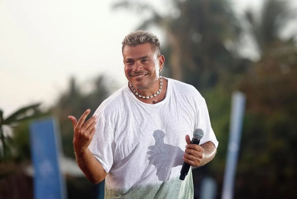 عمرو دياب - الصورة من صفحته الرسمية على الفيس بوك