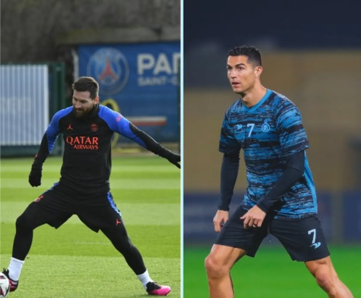 ميسي يواجه رونالدو وديا في كأس موسم الرياض 19 يناير