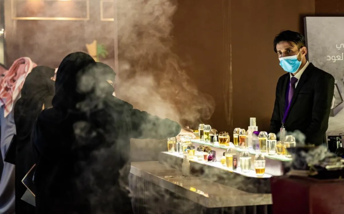 معرض العطور - الصورة من حساب موسم الرياض على تويتر
