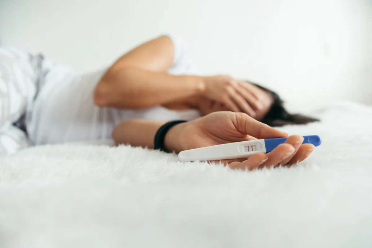 صورة لفشل اختبار الحمل