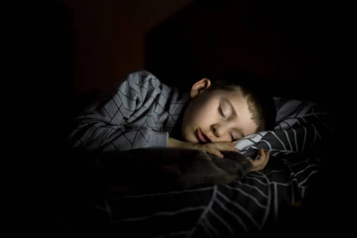 صورة لطفل نائم