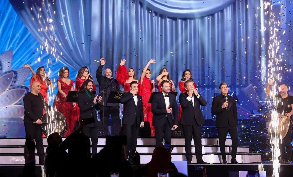 حفل تريو نايت  - صورة من صفحة روتانا لايف على انستغرام