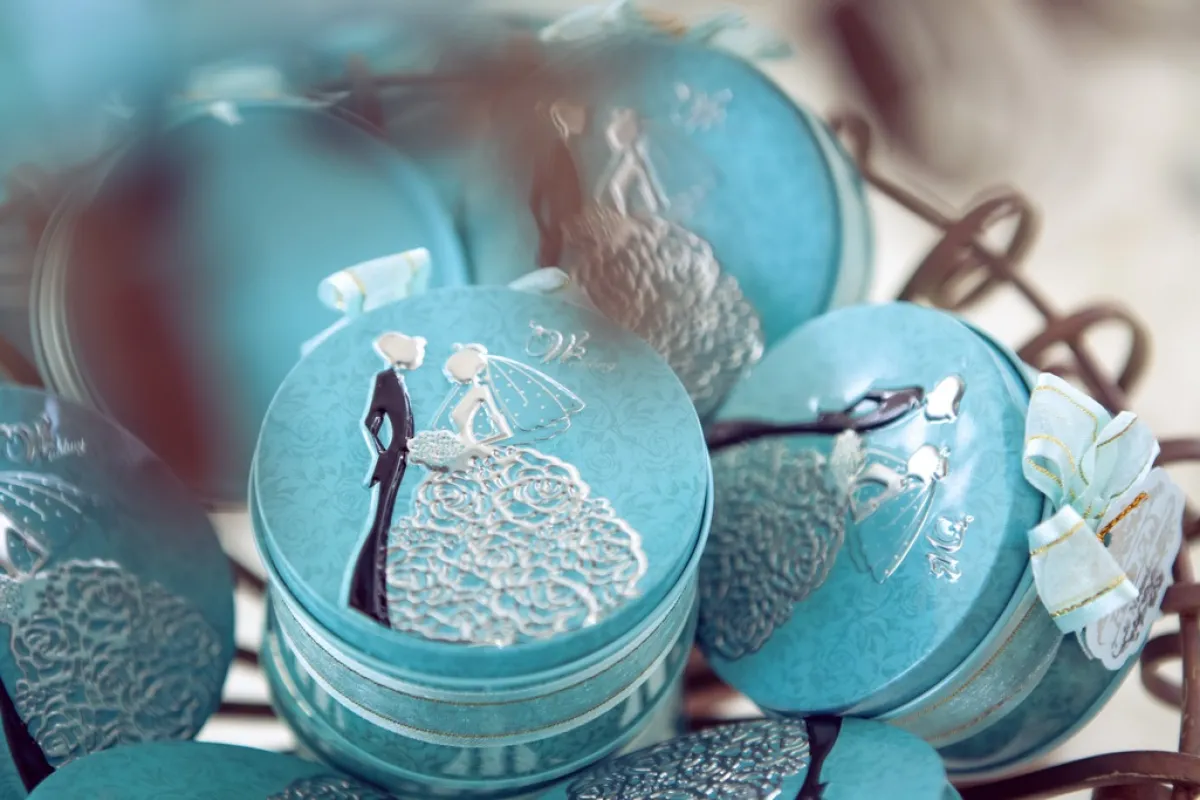 توزيعات حفل الزفاف