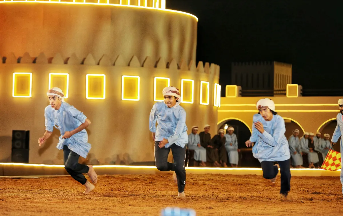 بطولة لليولة- الصورة من مركز حمدان بن محمد لإحياء التراث 