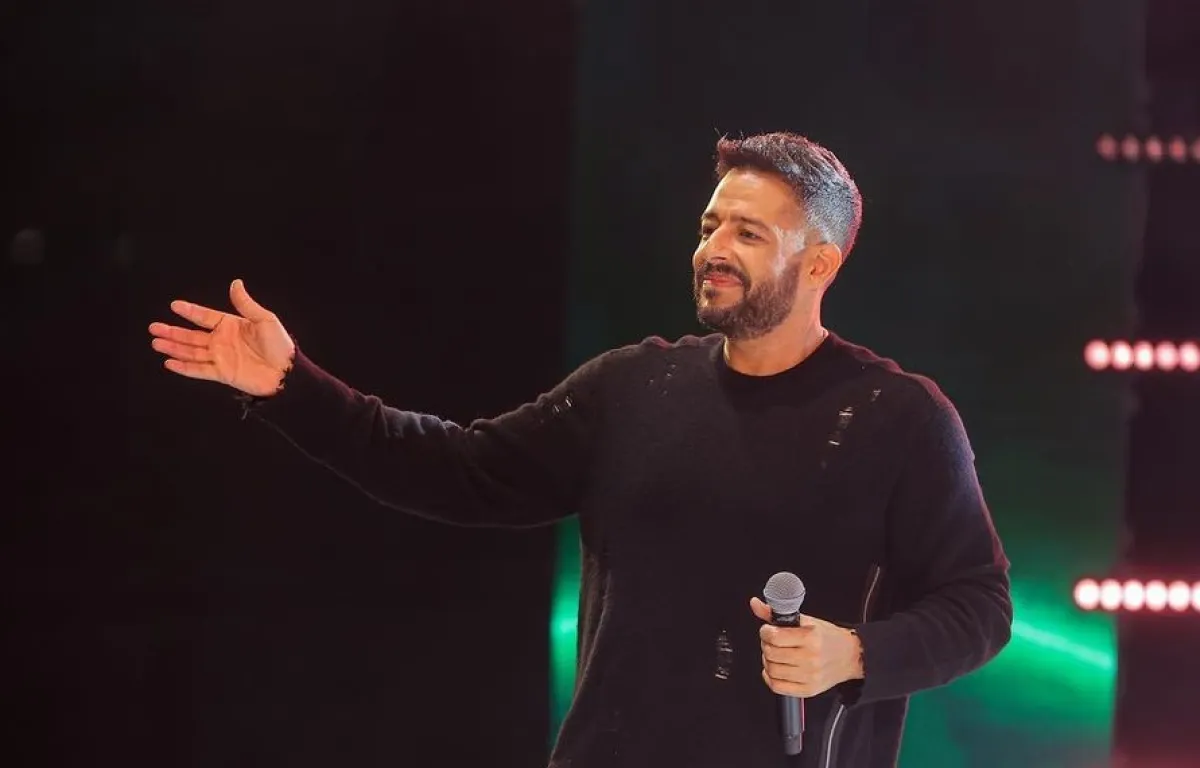 محمد حماقي - صورة من صفحته على انستغرام