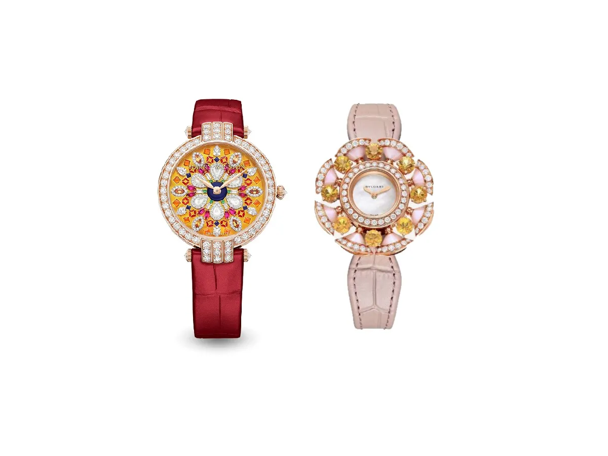 ساعات بميناء من عرق اللؤلؤ لسهرات شتاء 2023