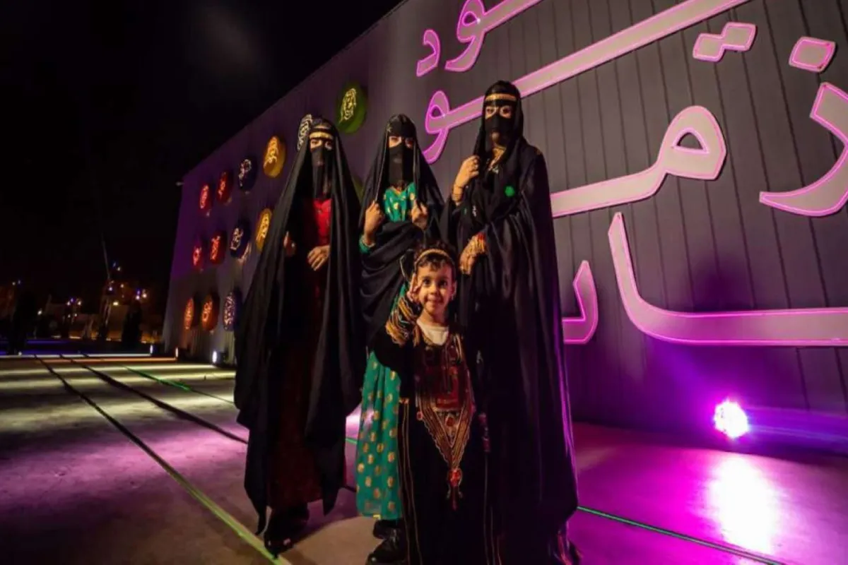 قرية زمان - الصورة من حساب موسم الرياض على تويتر