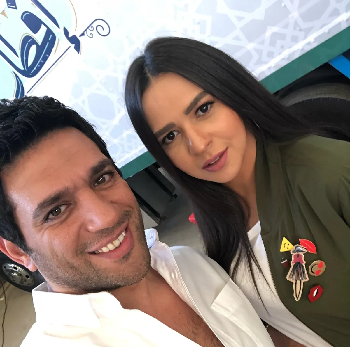 إيمي سمير غانم وحسن الرداد - الصورة من حسابها على انستغرام