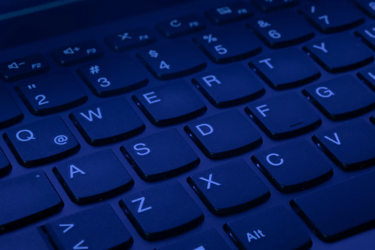 صورة للكيبورد