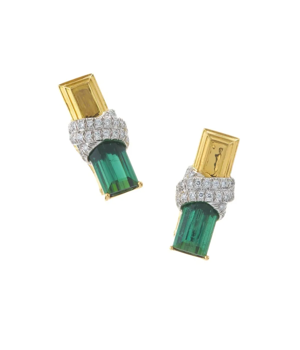 أقراط Fusion من ديفيد ويب David Webb