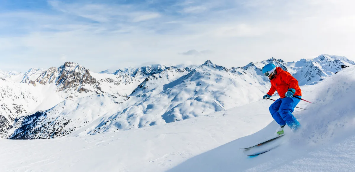 الحصول على معدات التزلج في السفر