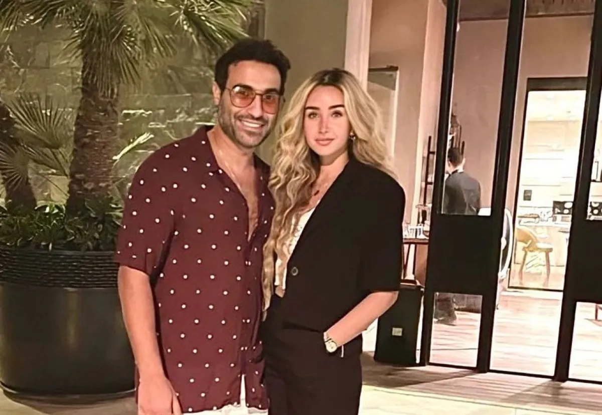 أحمد فهمي وهنا الزاهد -  صورة من صفحته على انستغرام
