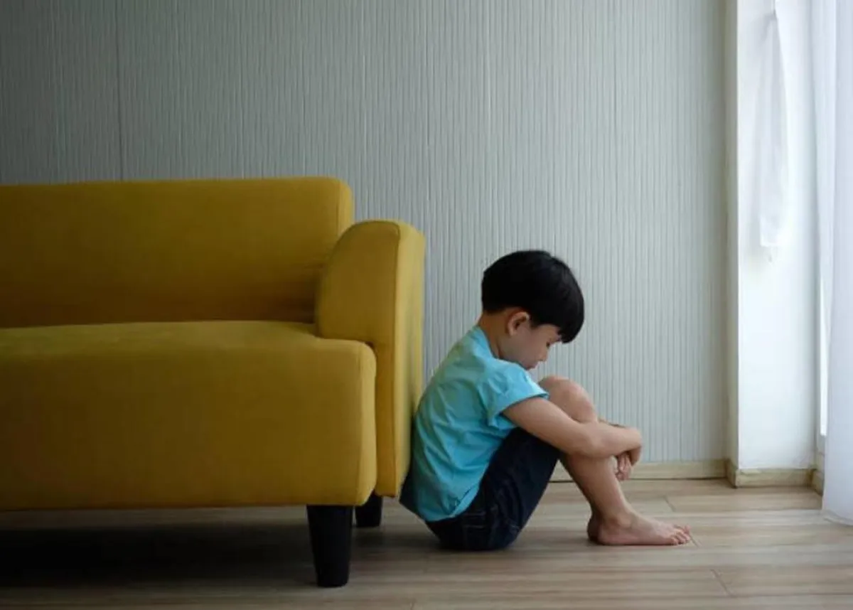 صورة لطفل مصاب بالتوحد