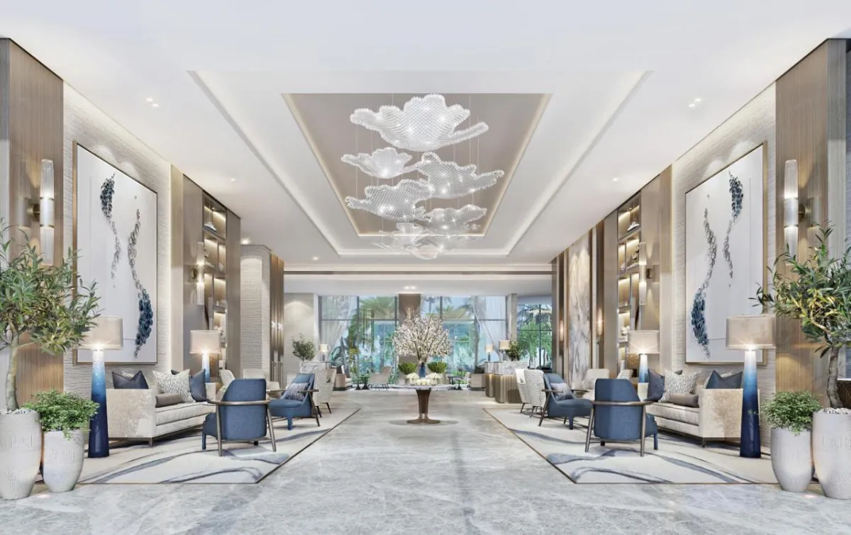 اللوبي في منتجع العنوان رزيدنسز مراسي البحرين