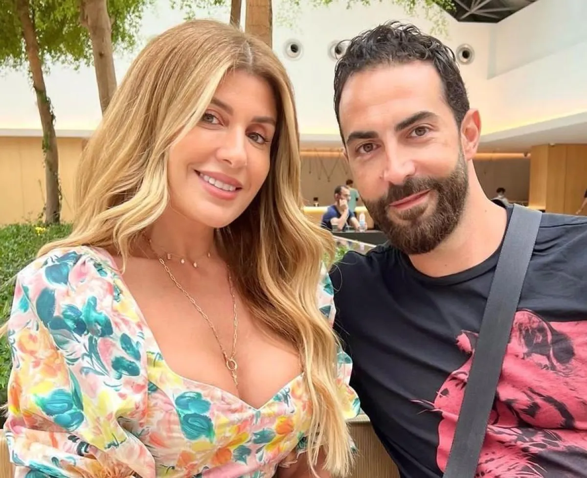 كارلوس عازار وريتا حرب- الصورة من حساب كارلوس على إنستغرام