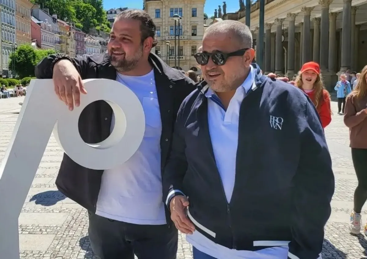 جورج وسوف ووديع وسوف - الصورة من حساب وديع على انستغرام