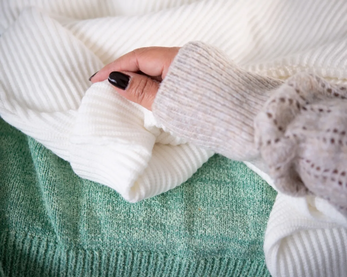 العناية بالسترات الصوف 