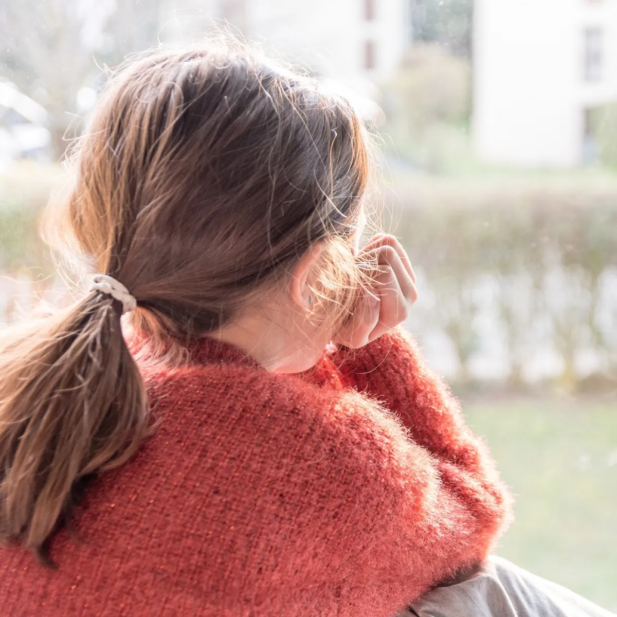 صورة لطفلة في حالة عقاب