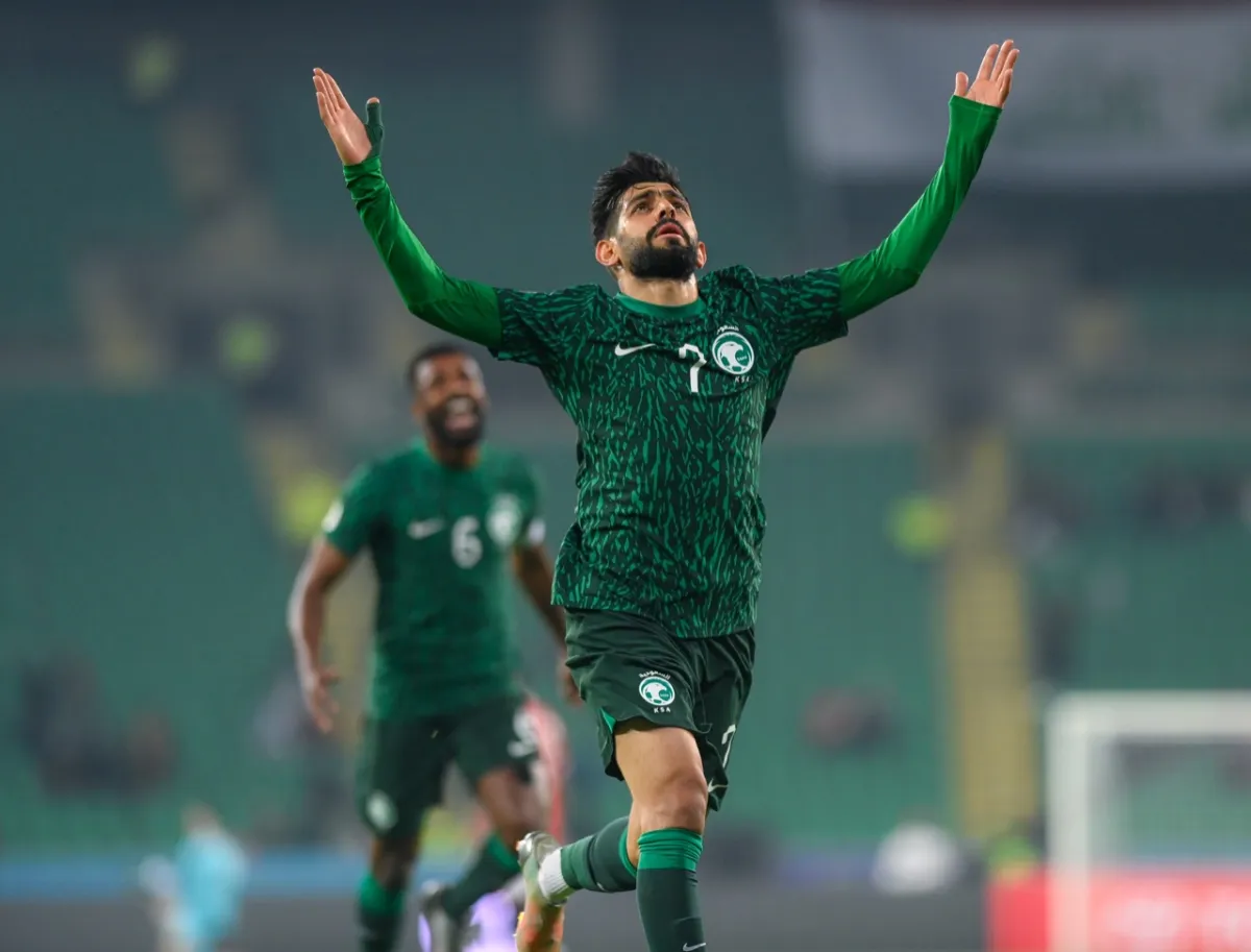 السعودية تتصدر.. ترتيب منتخبات المجموعة الأولى في كأس الخليج 25 - الصورة من حساب المنتخب السعودي على تويتر