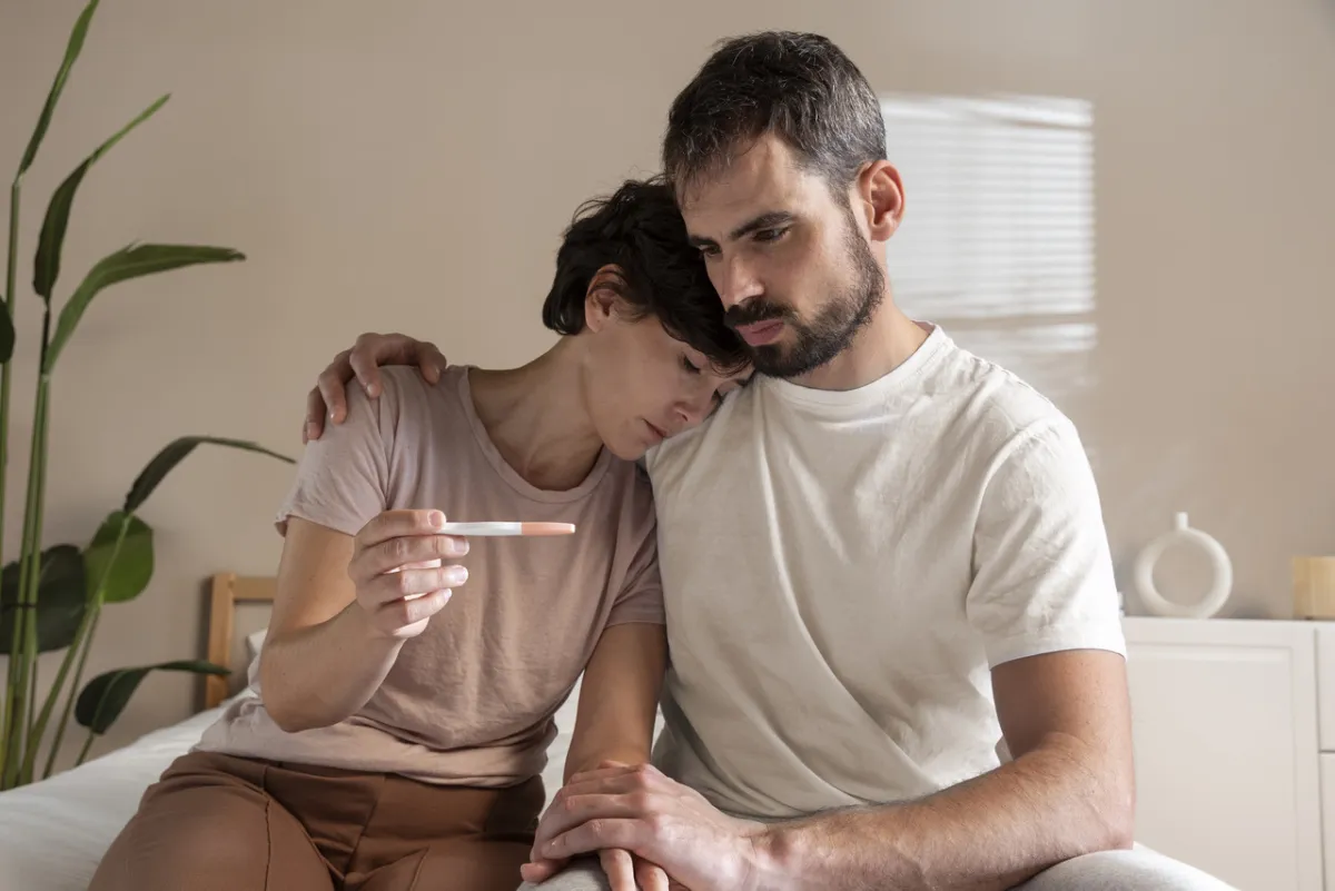 صورة لفشل اختبار الحمل