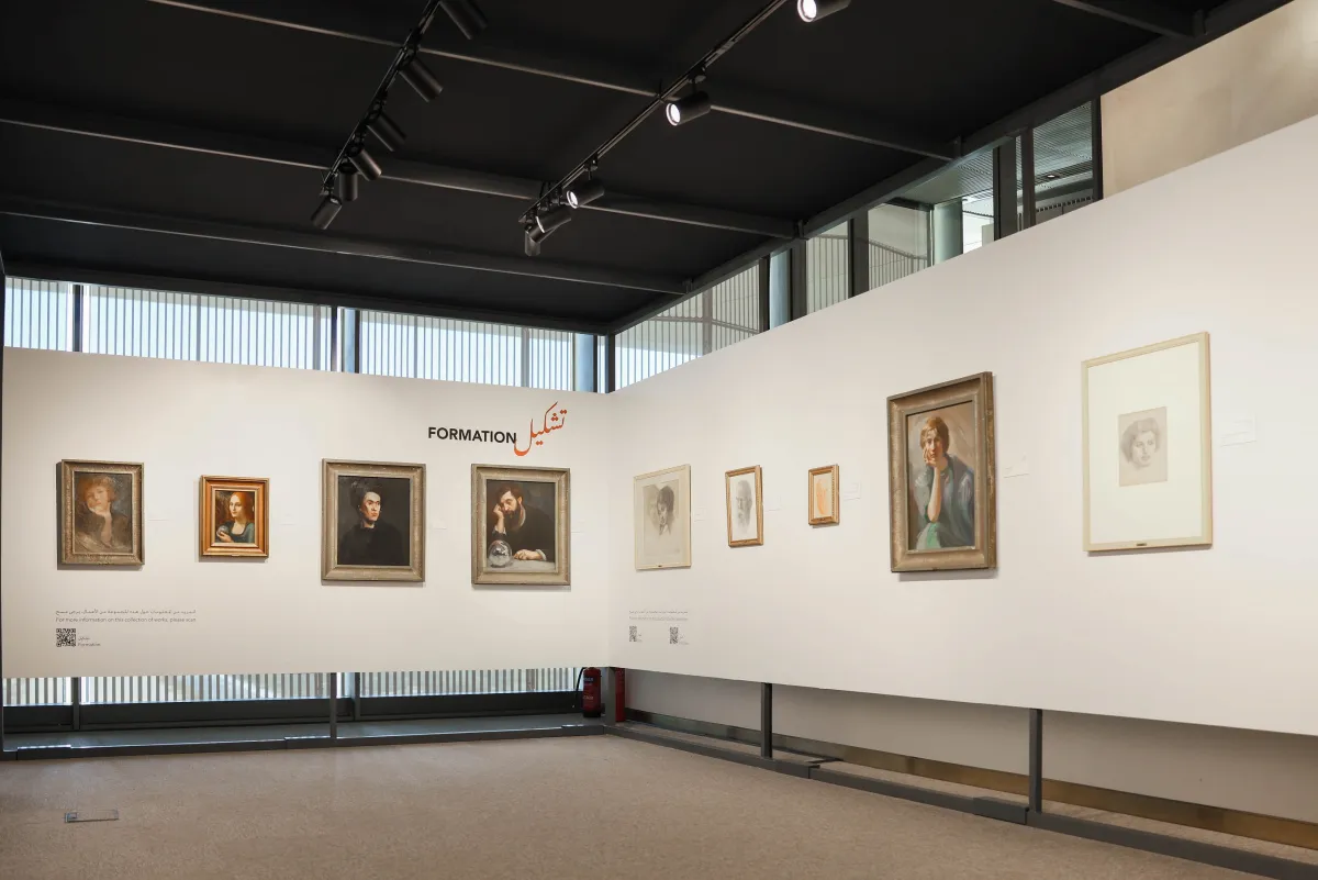 يتضمن المعرض الافتراضي أربعة دفاتر مخطوطة