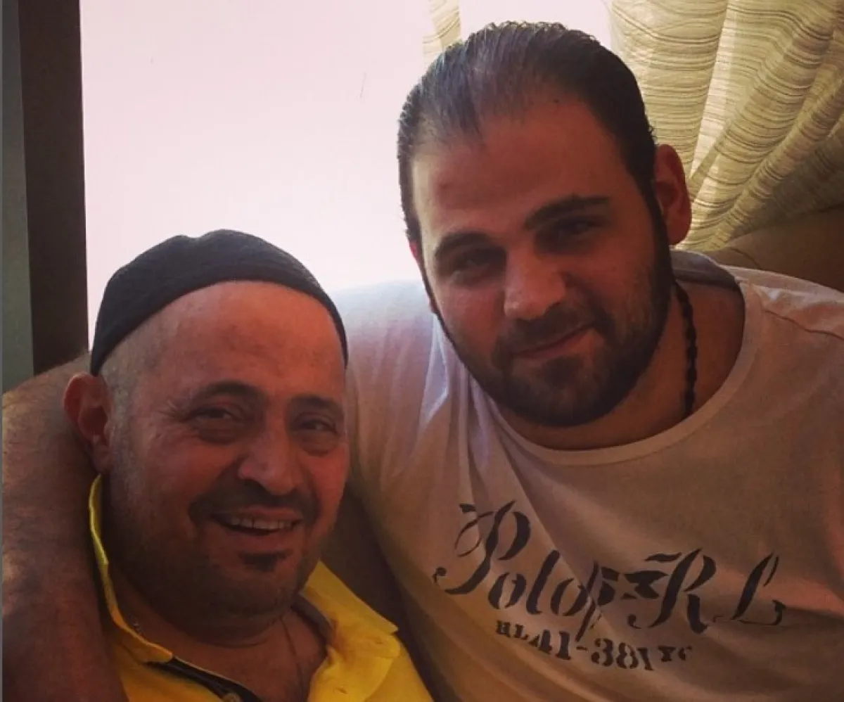 جورج وسوف وابنه الراحل وديع - الصورة من حساب وديع على انستغرام 