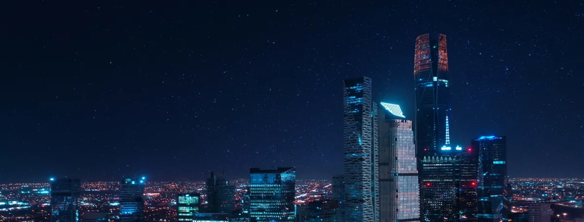 مركز الملك عبد الله المالي "KAFD" في الرياض - الصورة من الصفحة الرسمية للمركز على الفيسبوك