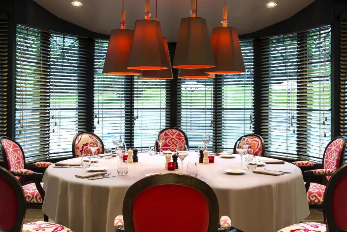 لقطة لأحد المطاعم في فندق مون بلان شاموني