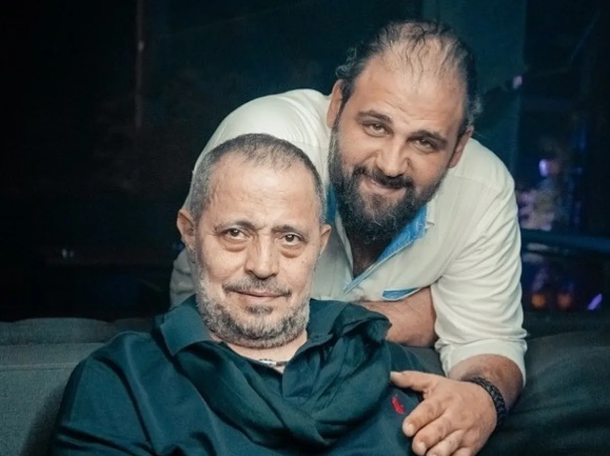 وديع برفقة والده جورج وسوف - صورة من صفحته على انستغرام