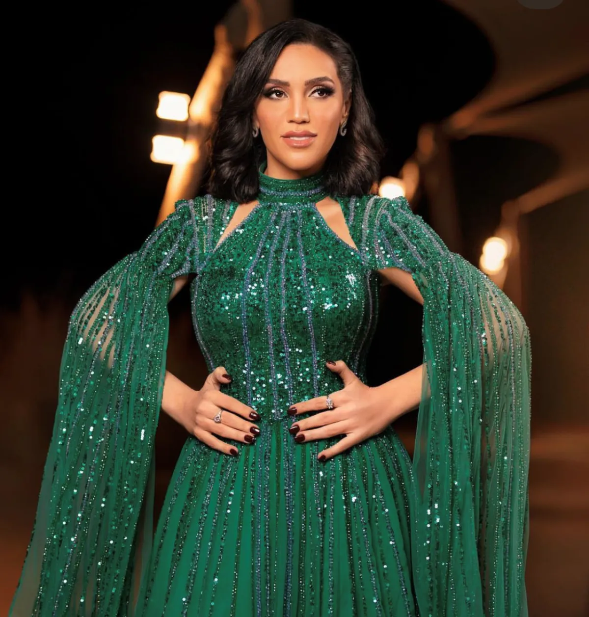 مي فاروق في حفلها بالعلا - الصورة من حسابها على الانستجرام