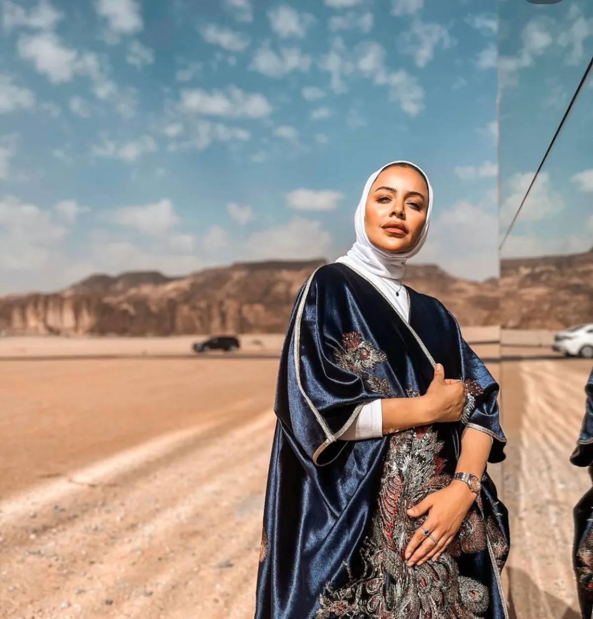 مناي التقي في العلا - الصورة من حسابها على الانستجرام