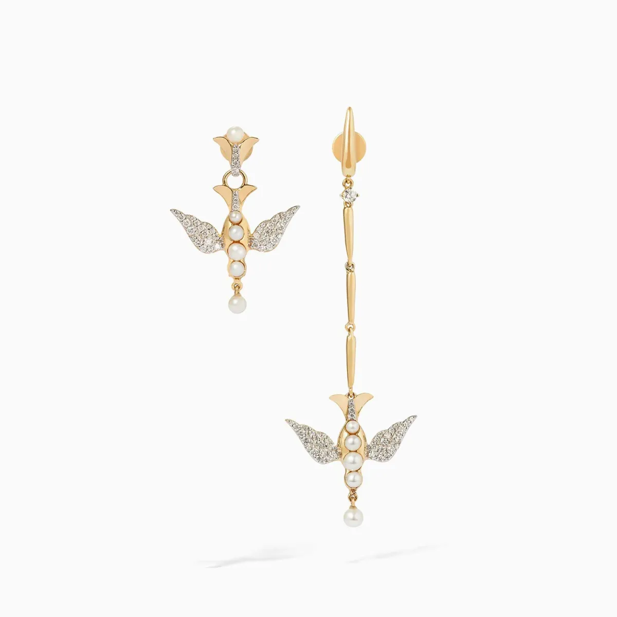 أقراط Lovebirds Stiletto من أنوشكا Annoushka