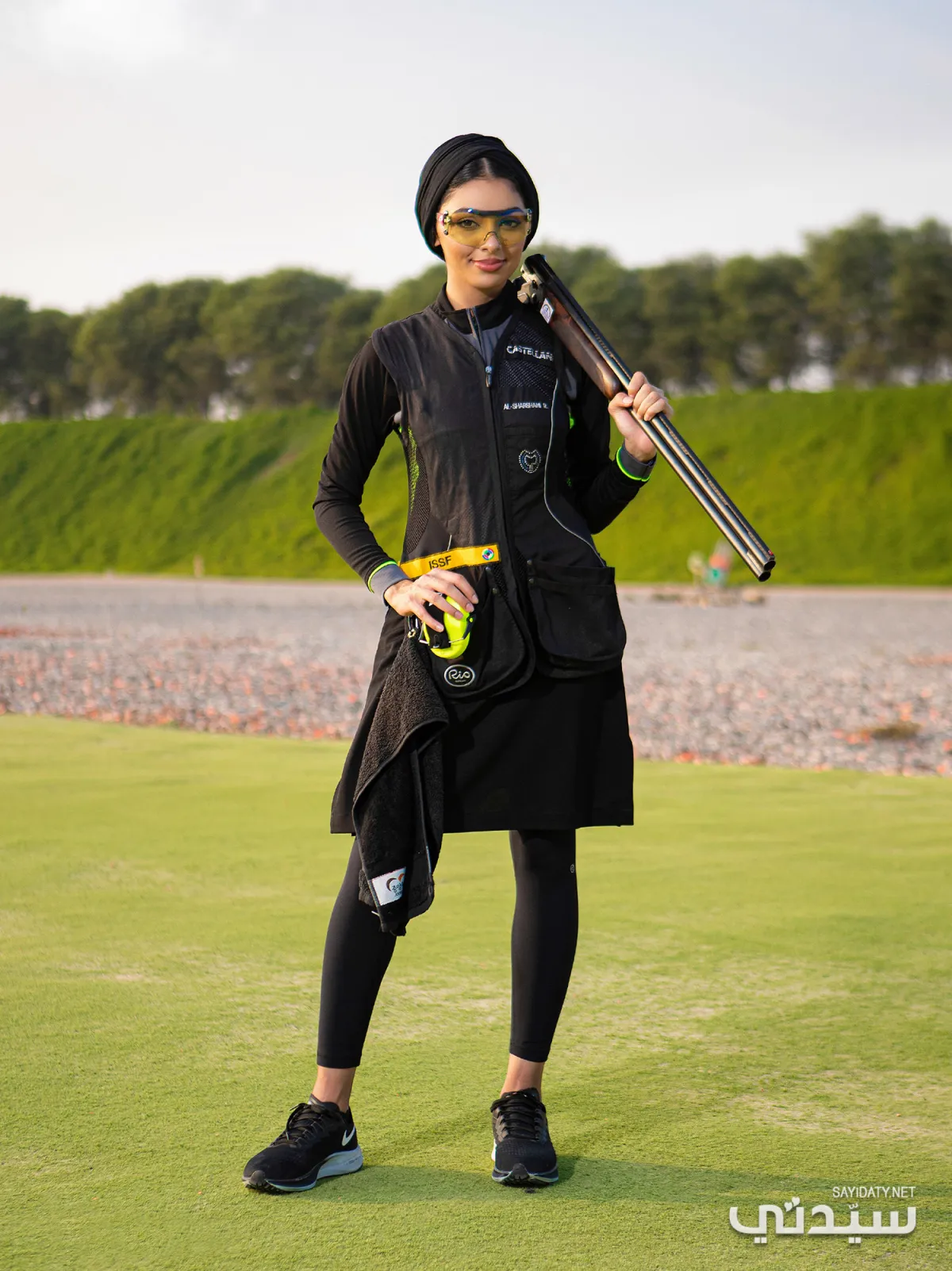 لاعبة الرماية ريم الشرشني