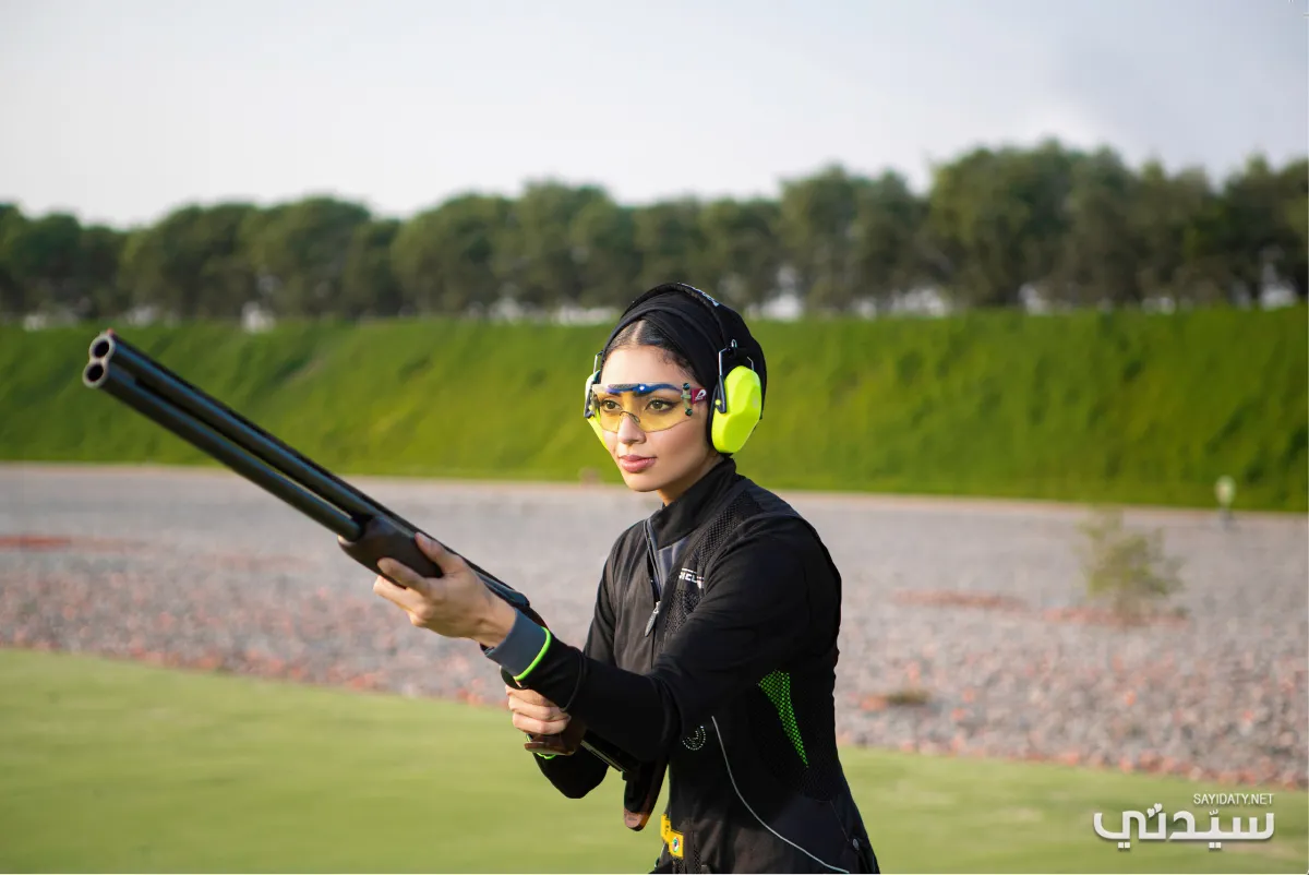 لاعبة الرماية ريم الشرشني
